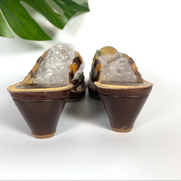 Pikolinos caged sandal heel 40 - Picture 9 of 10